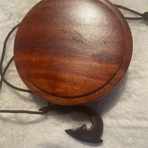 Koa wooden small coin / jewelry box